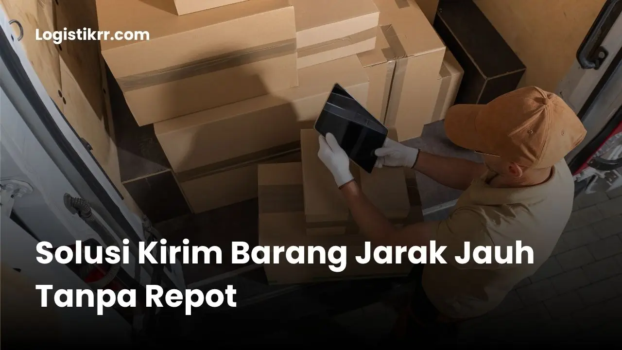 Kirim barang via WhatsApp - ekspedisi modern Logistik RR