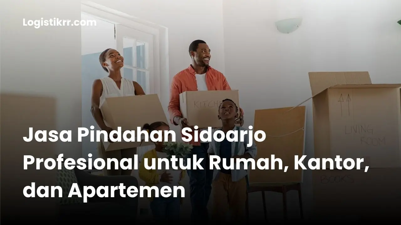 Tim Logistik RR sedang membantu proses pindahan rumah di Sidoarjo