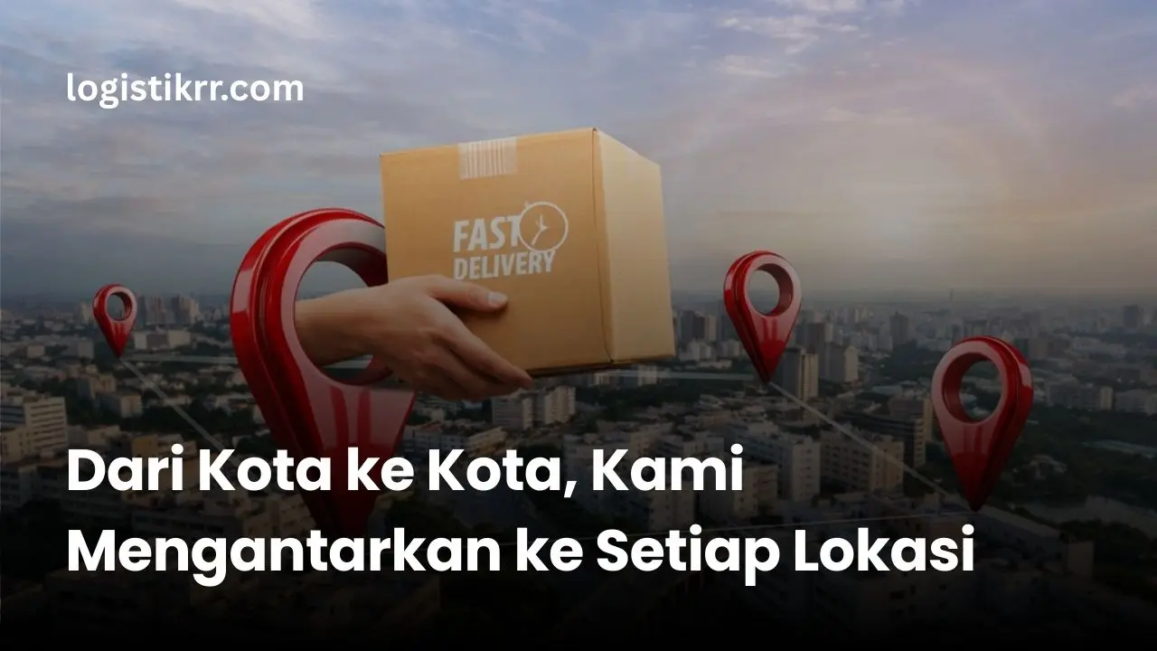 Armada truk Logistik RR siap mengantarkan barang antar kota