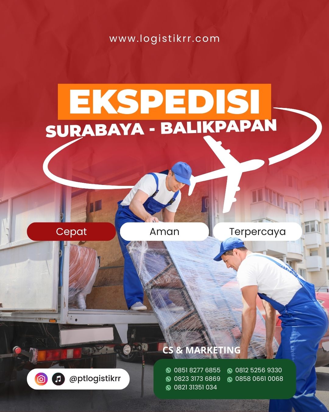 Ekspedisi Surabaya Balikpapan