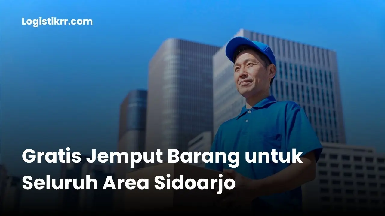 Tim Logistik RR sedang melakukan jemput barang gratis di rumah pelanggan Sidoarjo