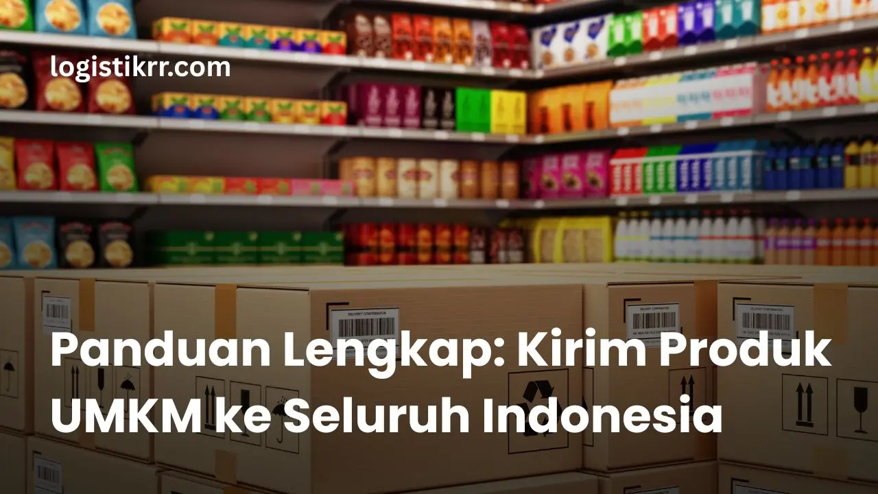 Pengemasan produk UMKM untuk dikirim ke seluruh Indonesia