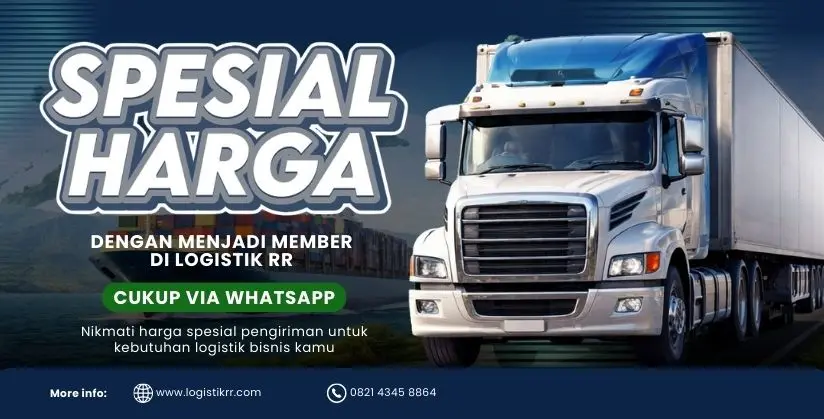 Ilustrasi benefit member Logistik RR - harga khusus pengiriman