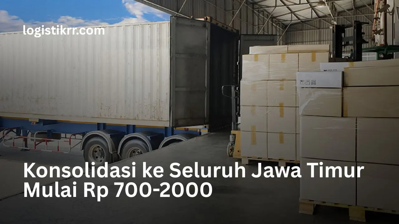 Promo Konsolidasi Logistik RR ke Seluruh Jawa Timur